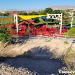 Centennial Hills Park red playground