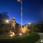Alyn Beck Memorial Park statue