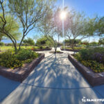 Huckleberry Park in Centennial Las Vegas walking path