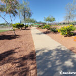 Huckleberry Park in Centennial Las Vegas walking path