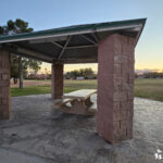 Firefighter Memorial Park picnic table