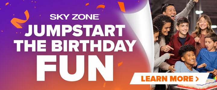 Sky Zone jumpstart the birthday fun