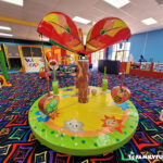 Kidstopia indoor playground Las Vegas merry go round