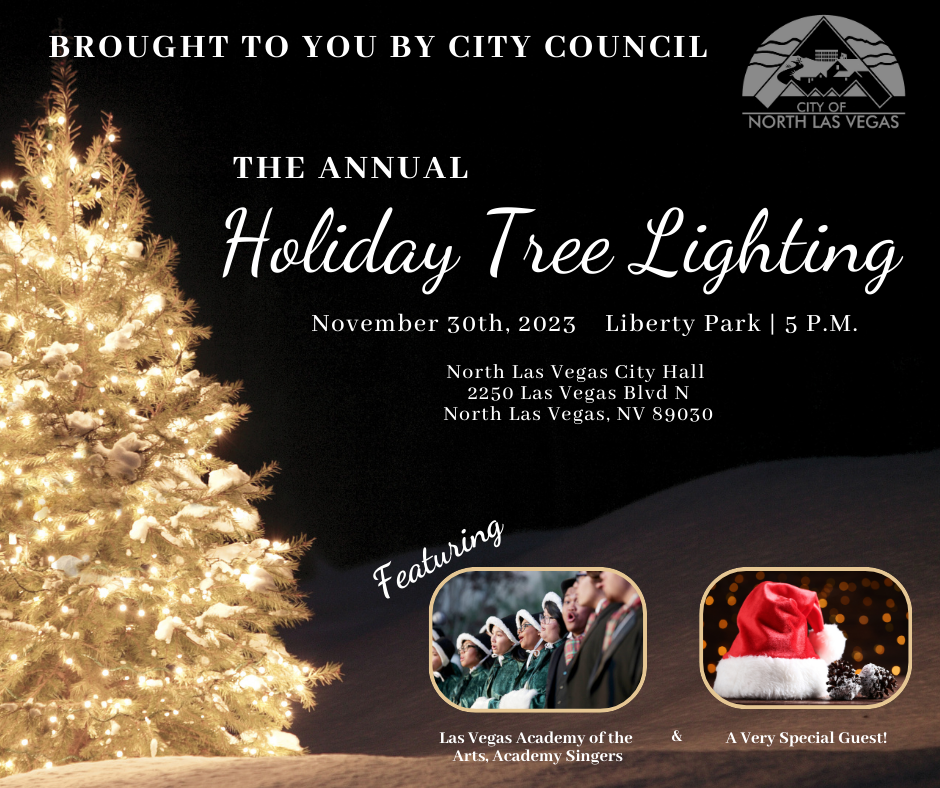 Annual Holiday Tree Lighting | North Las Vegas City Hall