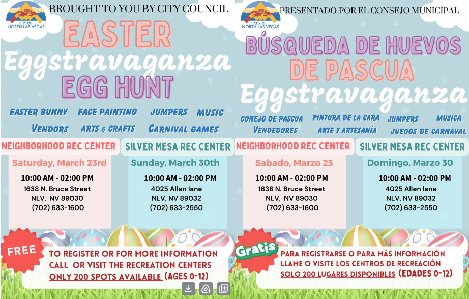 Easter Extravaganza | Neighborhood Recreation Center