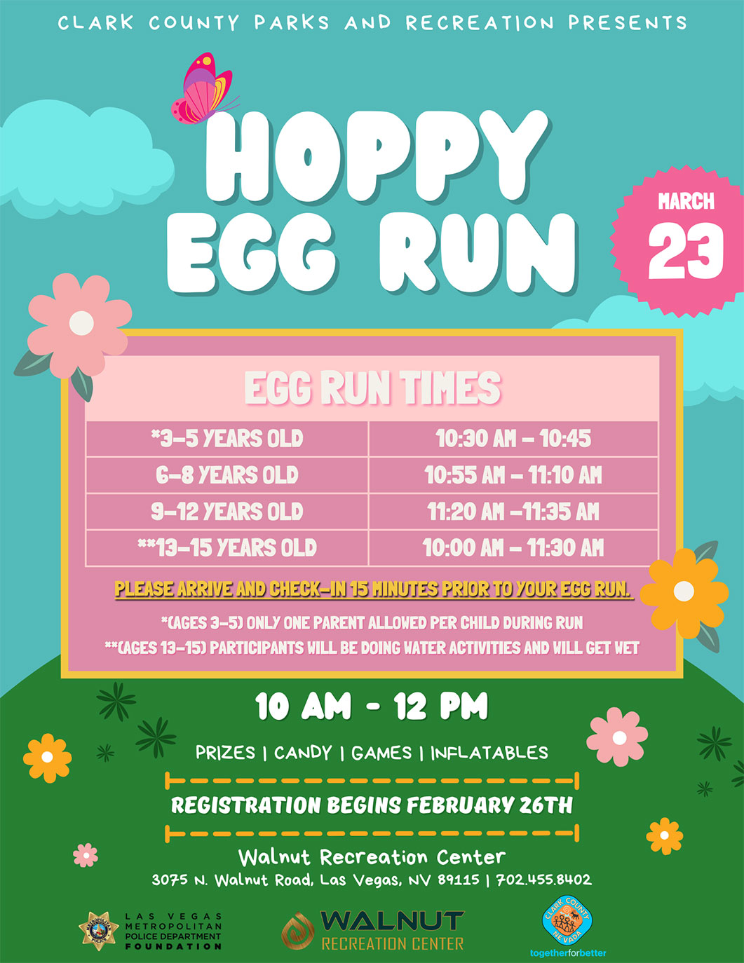 Hoppy Egg Run - run times