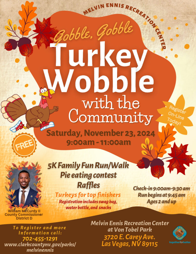 Gobble, Gobble Turkey Wobble with the Community