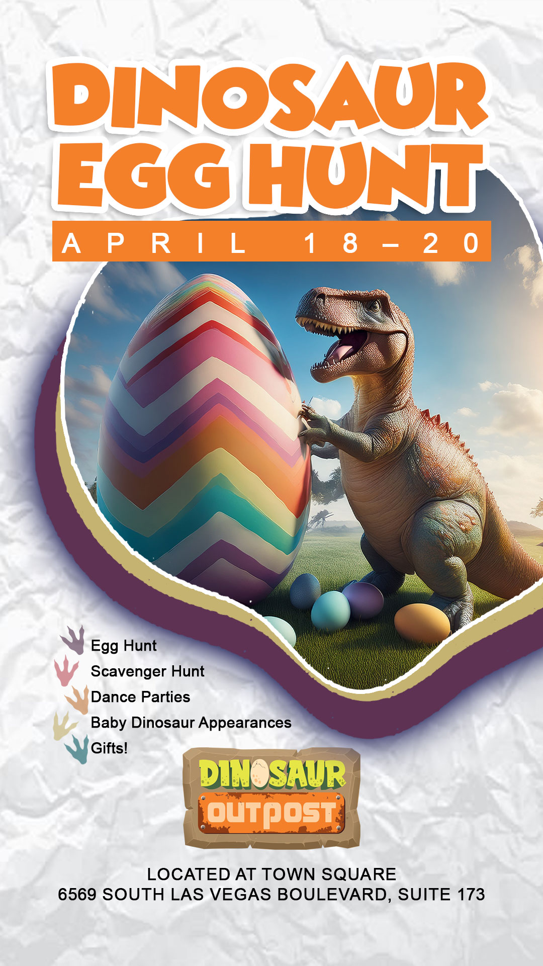 Dinosaur Egg Hunt