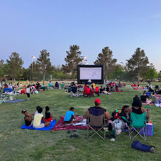 movie in the park