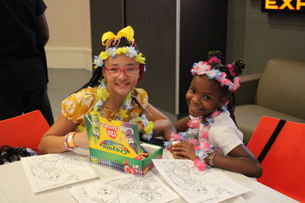 Crafts at Big Screens, Big Hearts Moana Screening