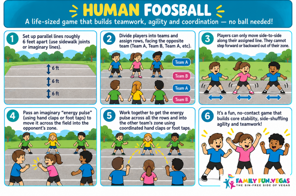 Human Foosball Game