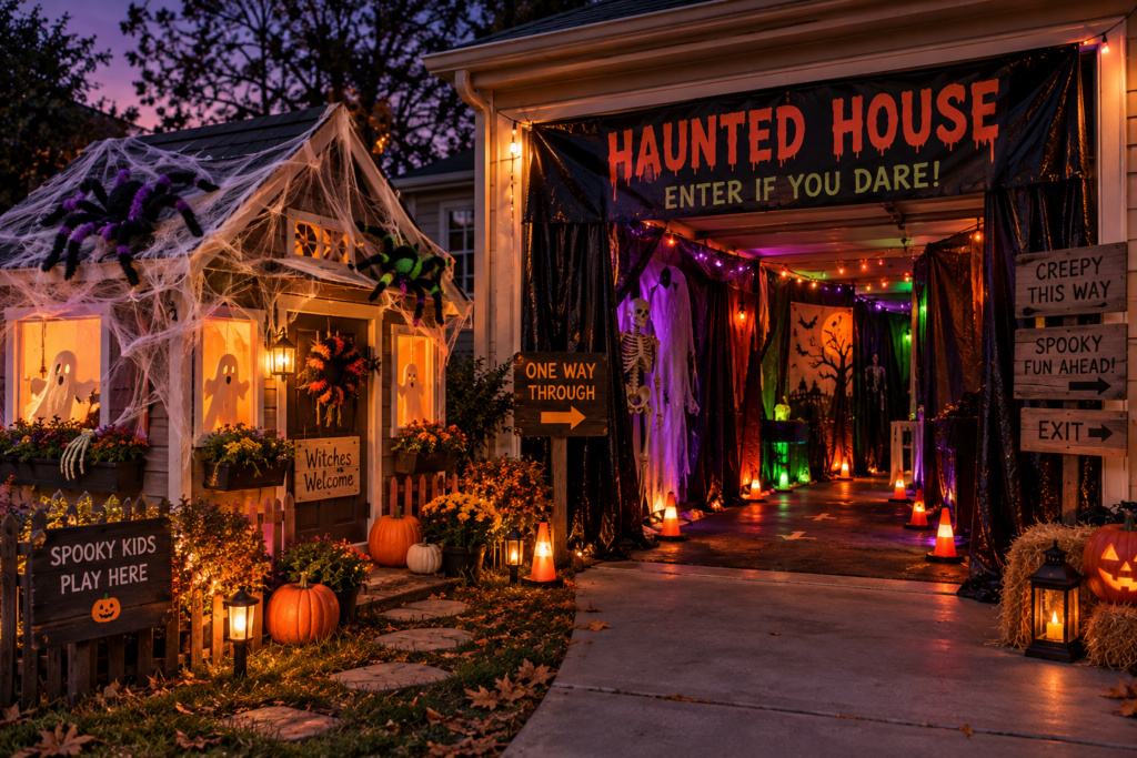 Garage Haunted House