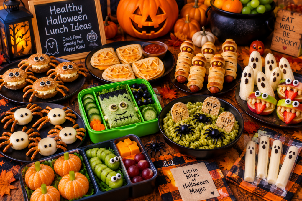 Halloween Lunch Spread