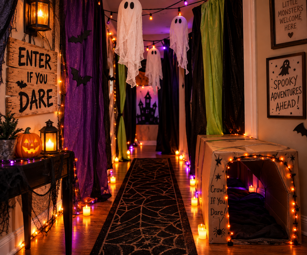 A Quick Start Guide to Safe DIY Haunted House Ideas for Kids