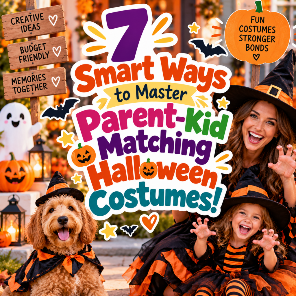 7 Smart Ways to Master Parent & Kid Matching Halloween Costumes 7 Smart Ways to Master Parent & Kid Matching Halloween Costumes