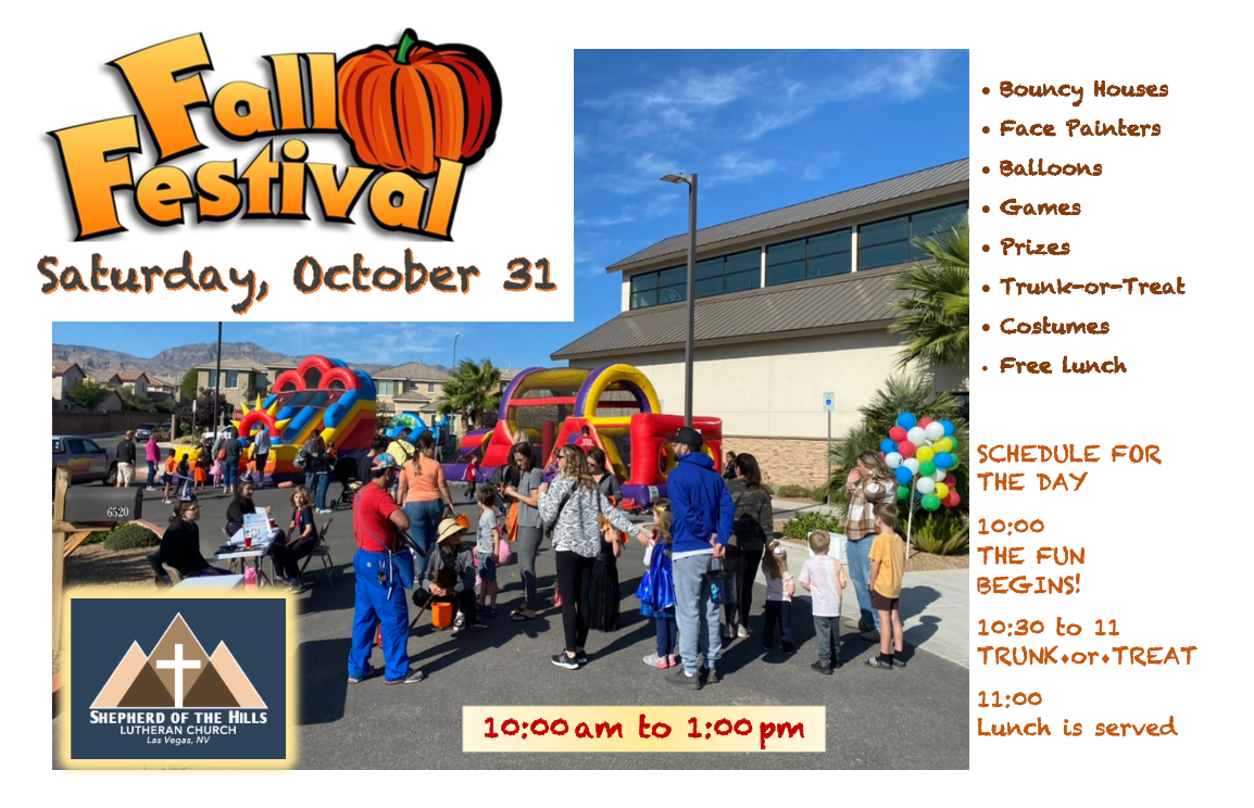 Fall Festival at Shepard of the Hills