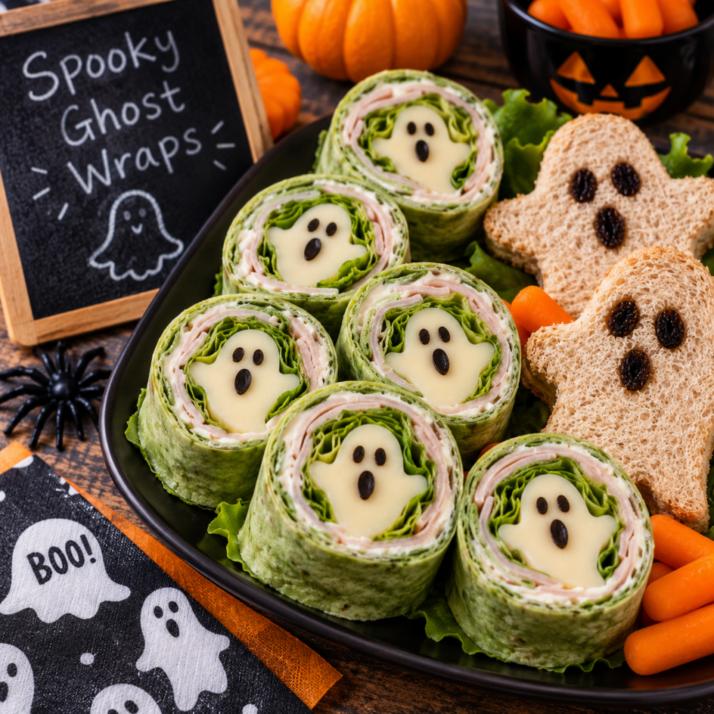 Spook Wraps and sandwiches