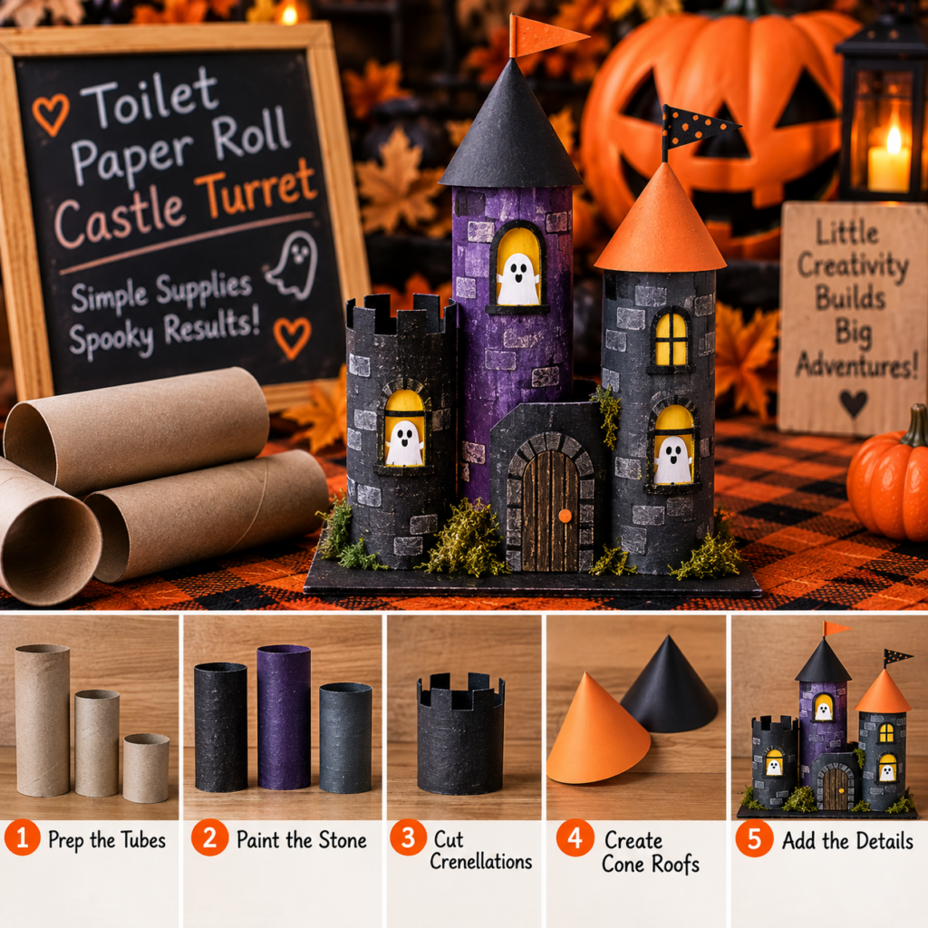 Toilet Paper Roll Castle