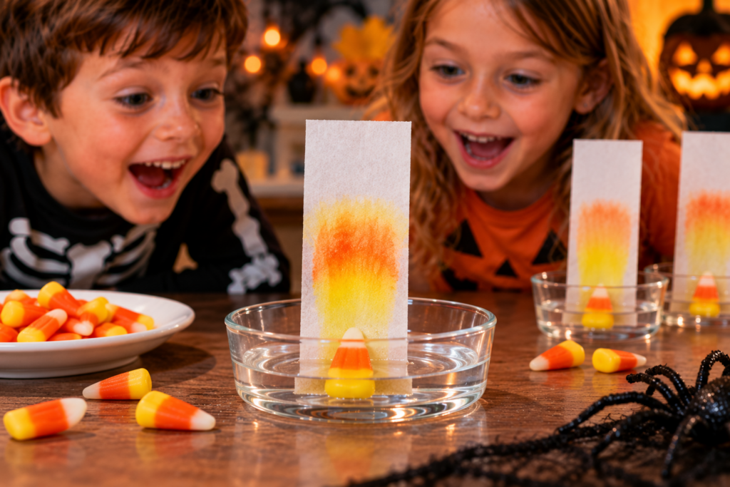 Candy Corn Chromatography Experiment
