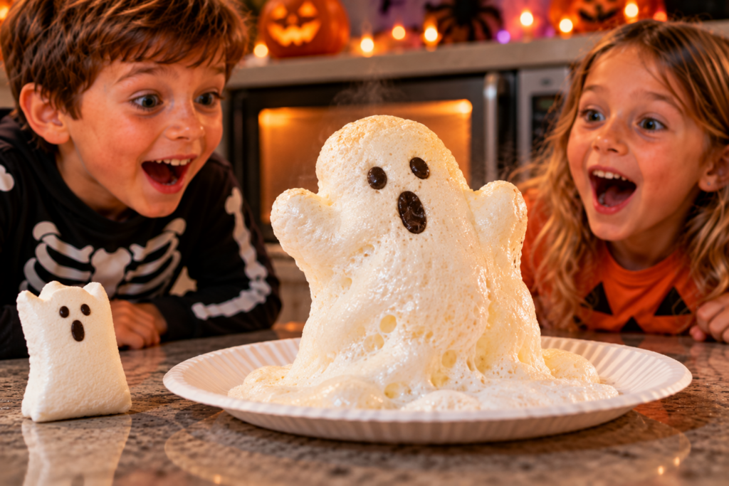 Melty Marshmallow Ghost Experiment